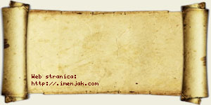 Umiljen Božić vizit kartica